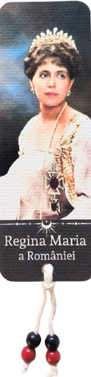 Semn de carte accesorizat: Regina Maria a Romaniei