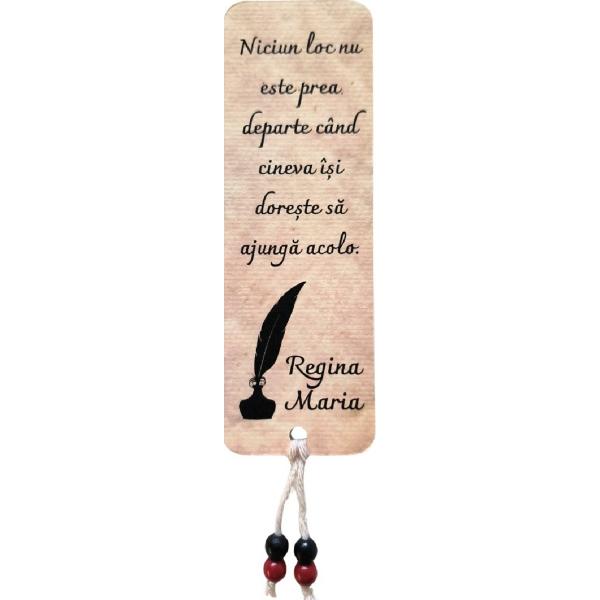 Semn de carte accesorizat: Regina Maria a Romaniei