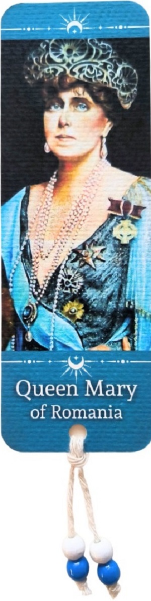 Semn de carte accesorizat: Queen Mary of Romania
