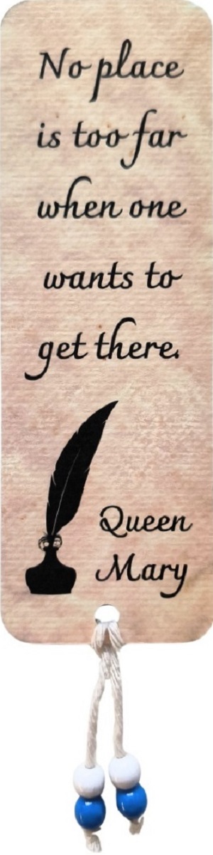 Semn de carte accesorizat: Queen Mary of Romania