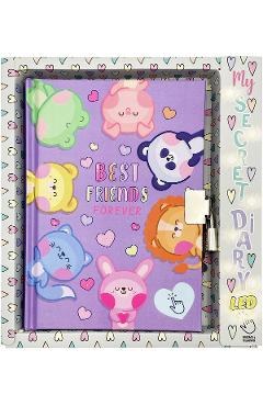 Imaginea produsului 'Jurnal cu led: Best friends forever'
