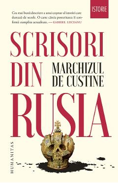Coperta cărții 'Scrisori din Rusia - Marchizul de Custine'