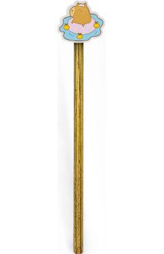 Imaginea produsului 'Creion grafic cu radieră. Capibara cu 3 portocale'