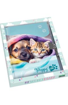 Imaginea produsului 'Jurnal: Puppy love. Pisicuța și cățeluș'