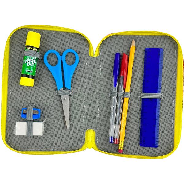 Penar echipat: Color Block. Albastru