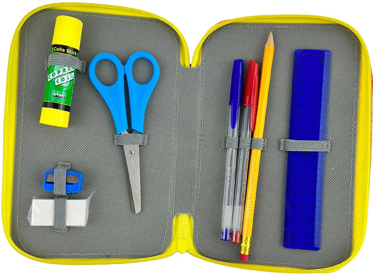 Penar echipat: Color Block. Albastru