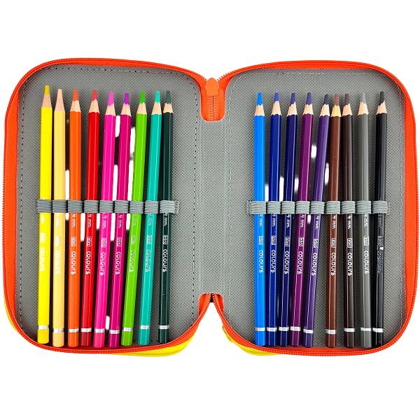 Penar echipat: Color Block. Albastru