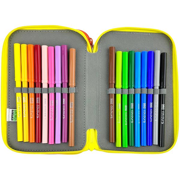 Penar echipat: Color Block. Albastru
