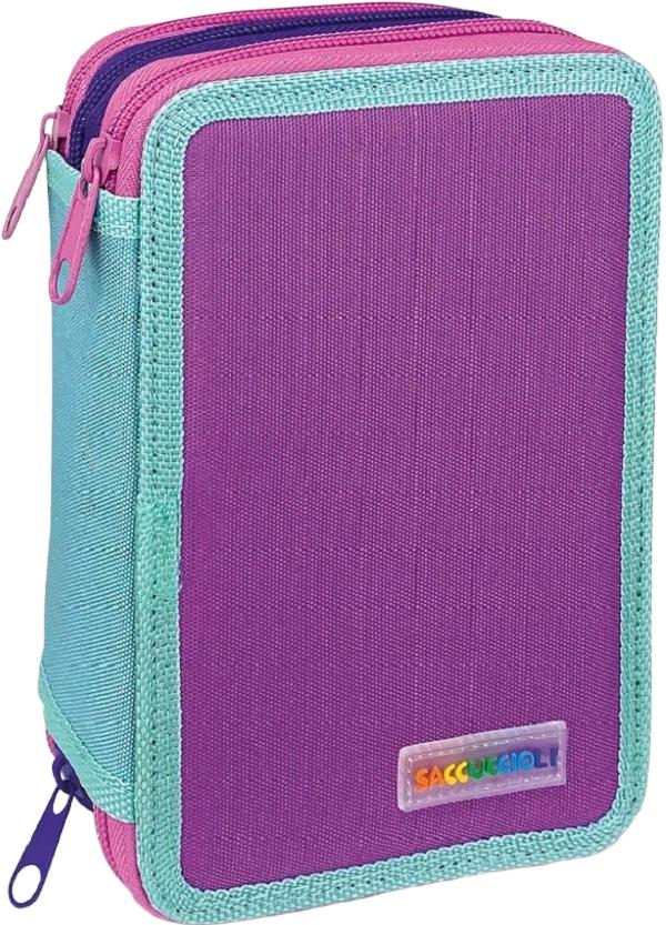 Penar echipat: Color Block. Verde-roz