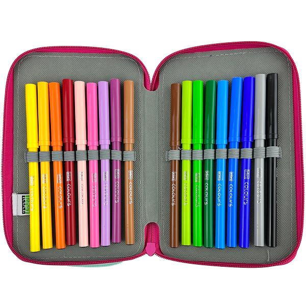 Penar echipat: Color Block. Roz-mov