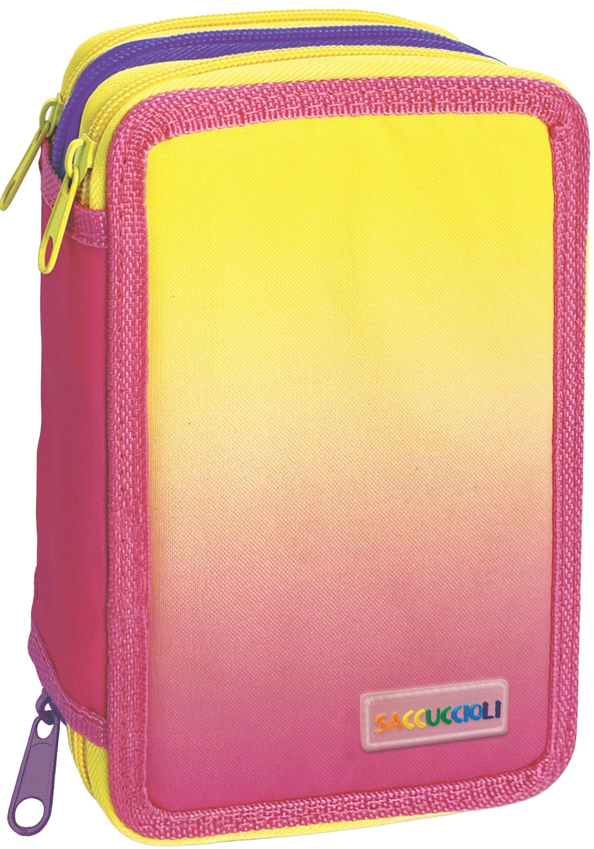 Penar echipat: Color Block. Roz-galben