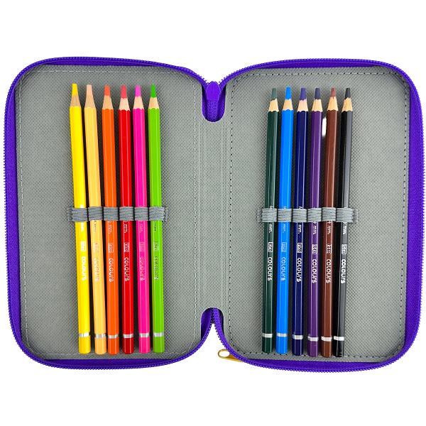 Penar echipat: Color Block. Roz-galben