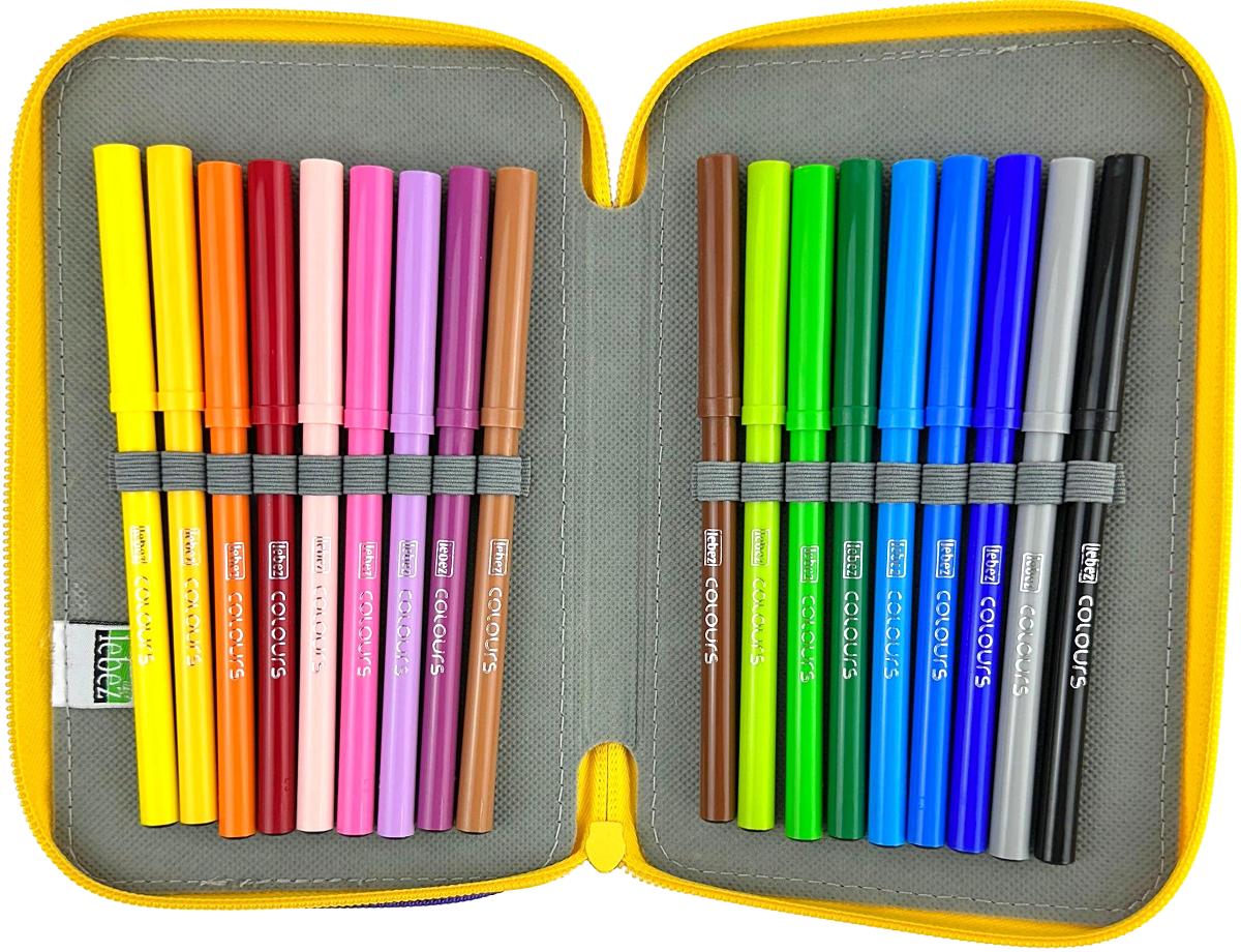 Penar echipat: Color Block. Roz-galben