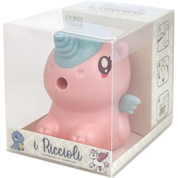 Ascutitoare cu manivela. Unicorn Roz