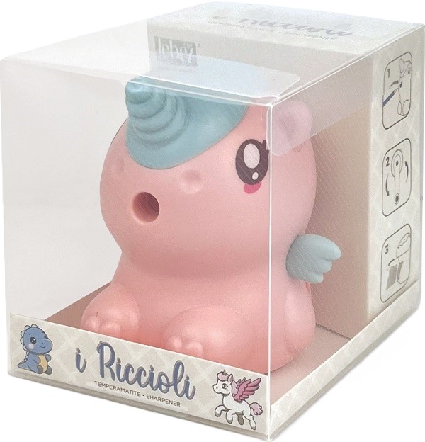 Ascutitoare cu manivela. Unicorn Roz