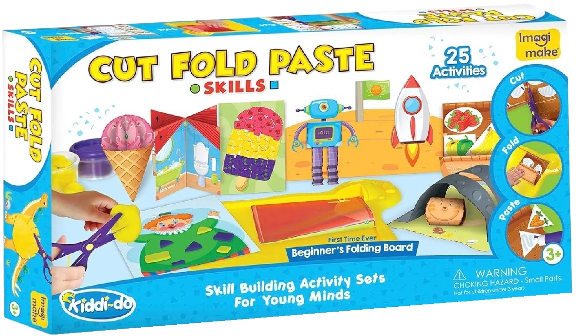 Set creativ decupeaza, impatureste si lipeste. Cut Fold Paste