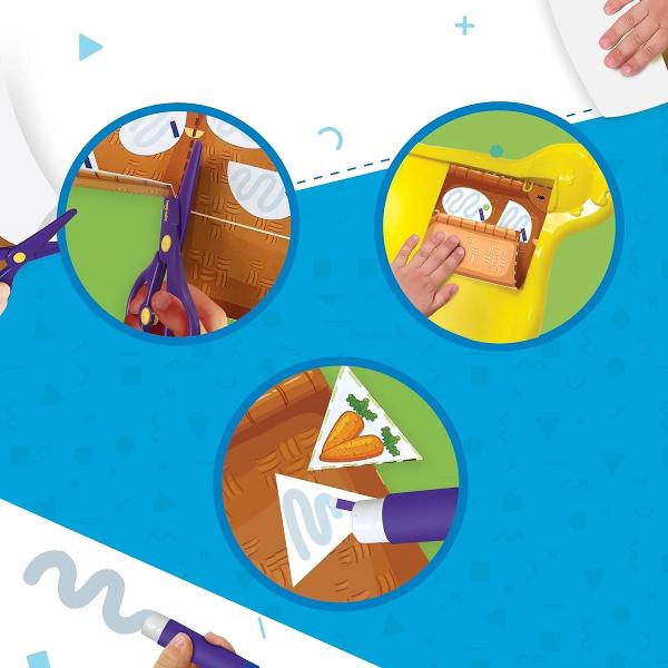Set creativ decupeaza, impatureste si lipeste. Cut Fold Paste