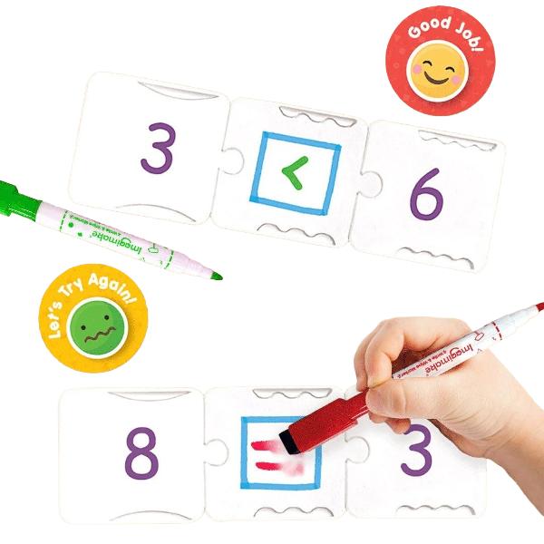 Set puzzle cu activitati educative. All-in-1 puzzle