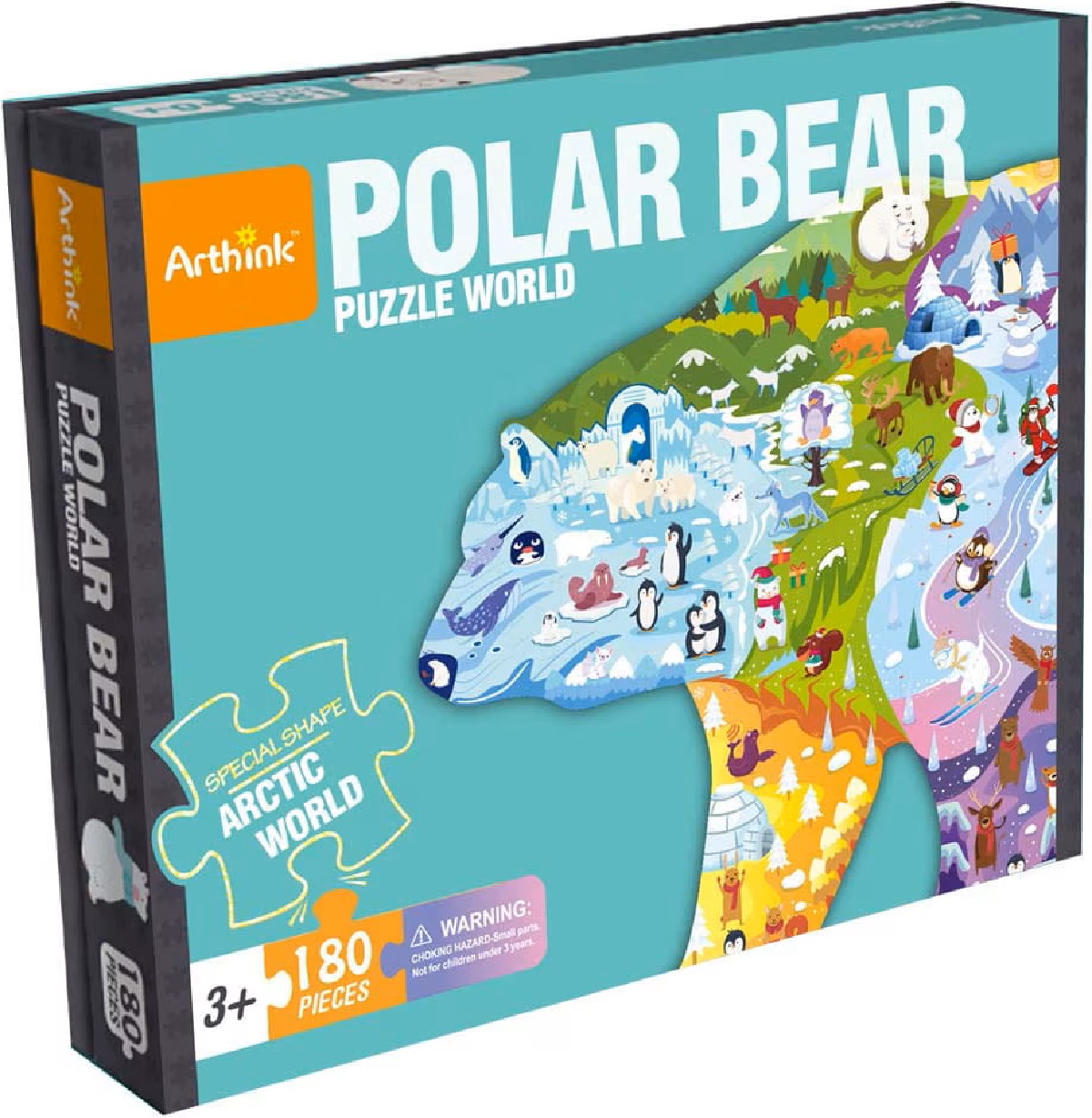 Puzzle in forma de urs polar 180 piese
