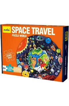 Imaginea produsului 'Puzzle rotund 180 piese: Space Travel'