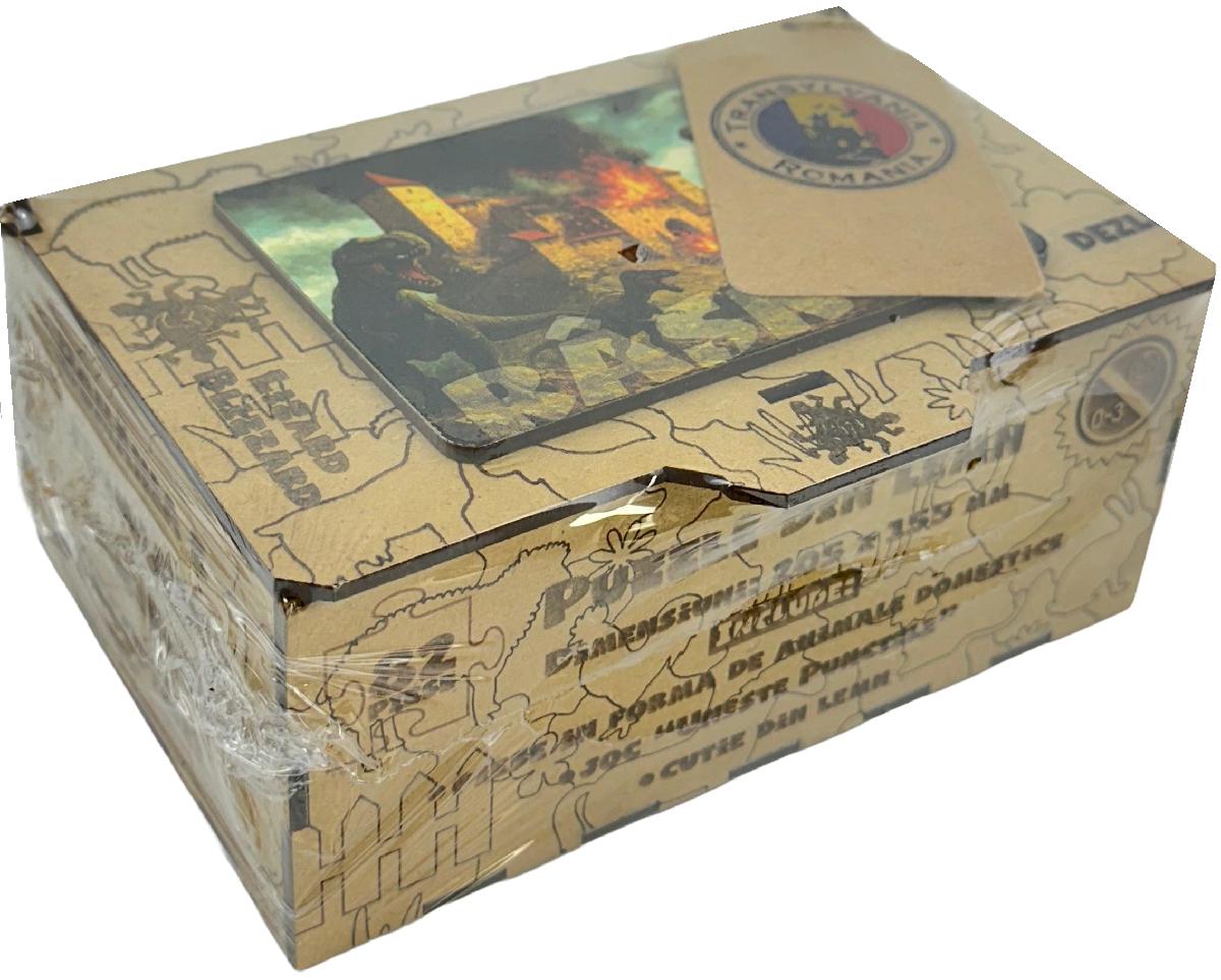 Puzzle MDF 82 piese: Cetatea Rasnov