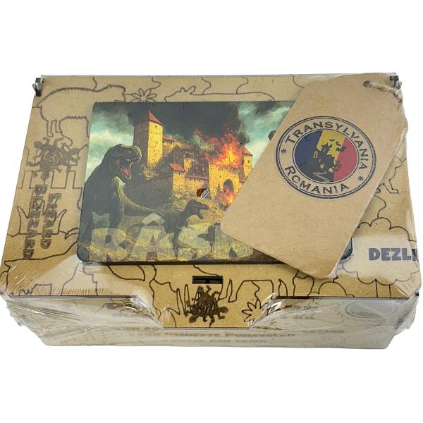 Puzzle MDF 82 piese: Cetatea Rasnov