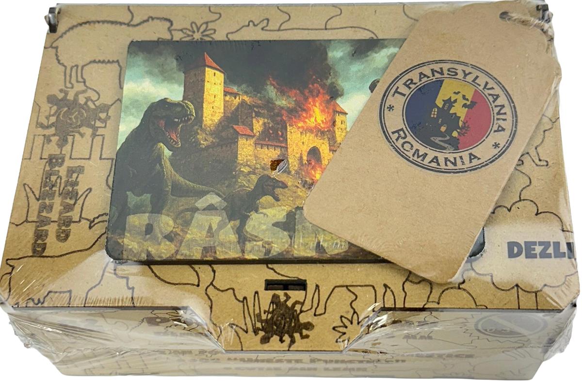 Puzzle MDF 82 piese: Cetatea Rasnov