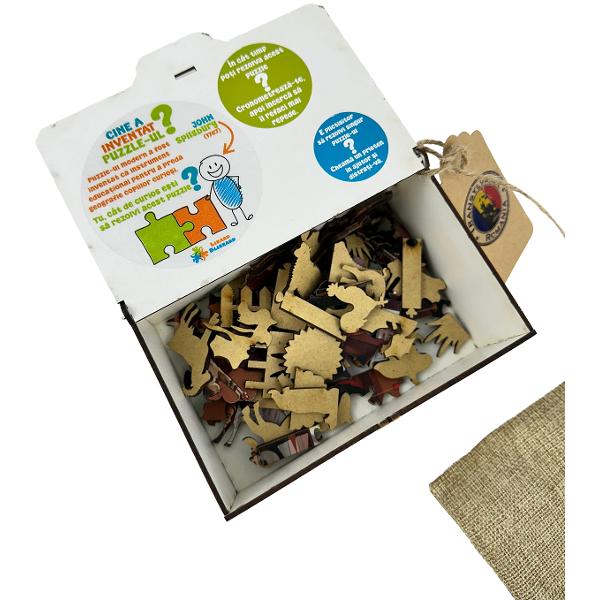Puzzle MDF 82 piese: Cetatea Rasnov