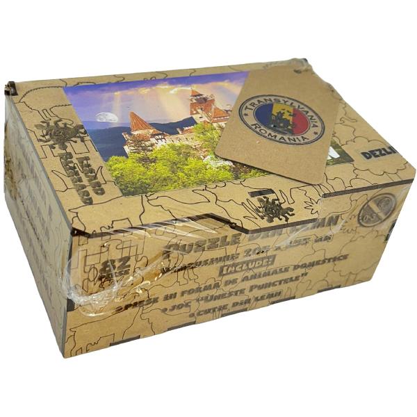 Puzzle MDF 82 piese: Castelul Bran
