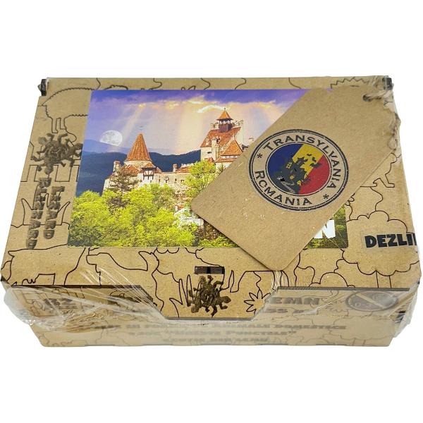 Puzzle MDF 82 piese: Castelul Bran