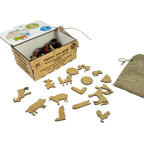 Puzzle MDF 82 piese: Castelul Bran