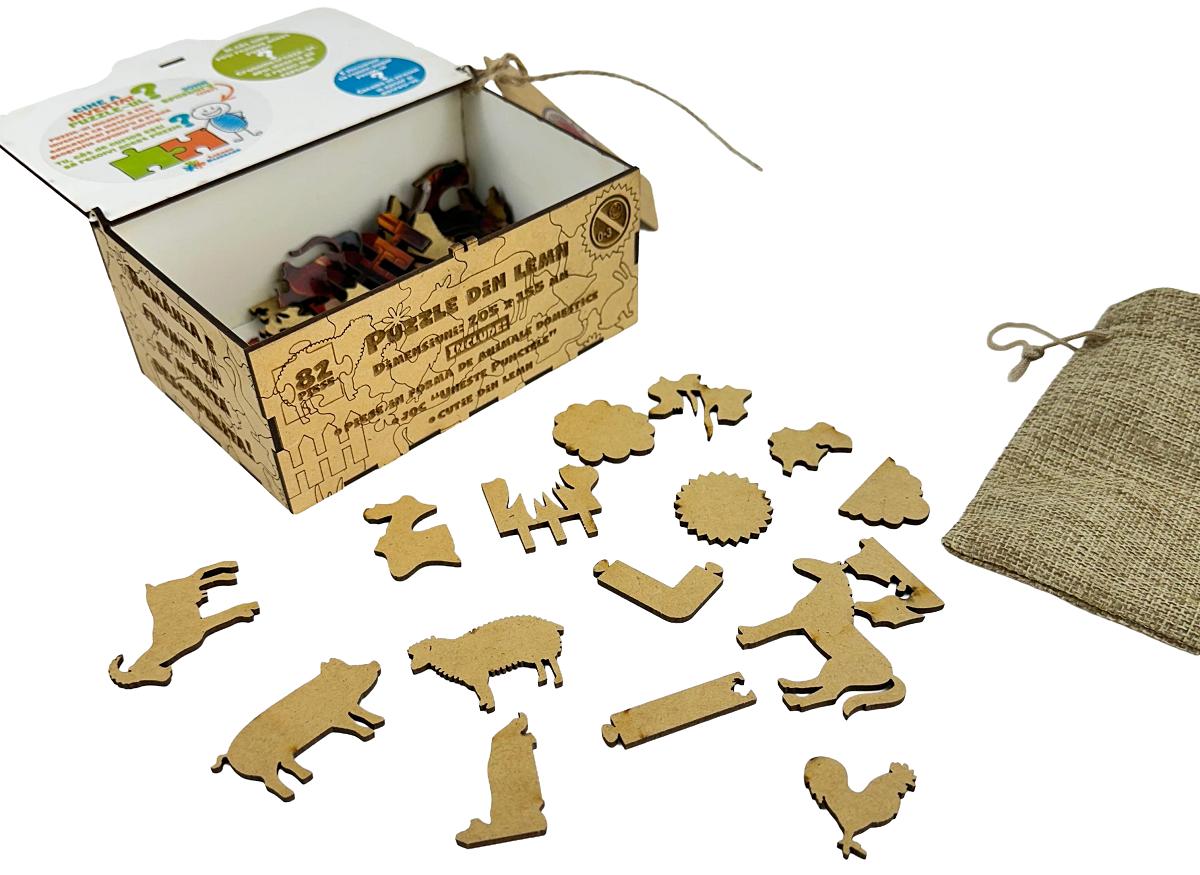 Puzzle MDF 82 piese: Castelul Bran