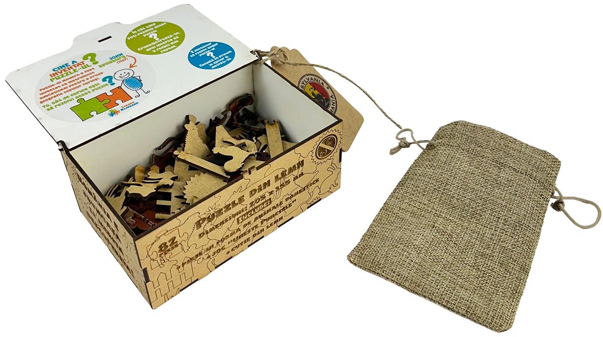 Puzzle MDF 82 piese: Castelul Bran