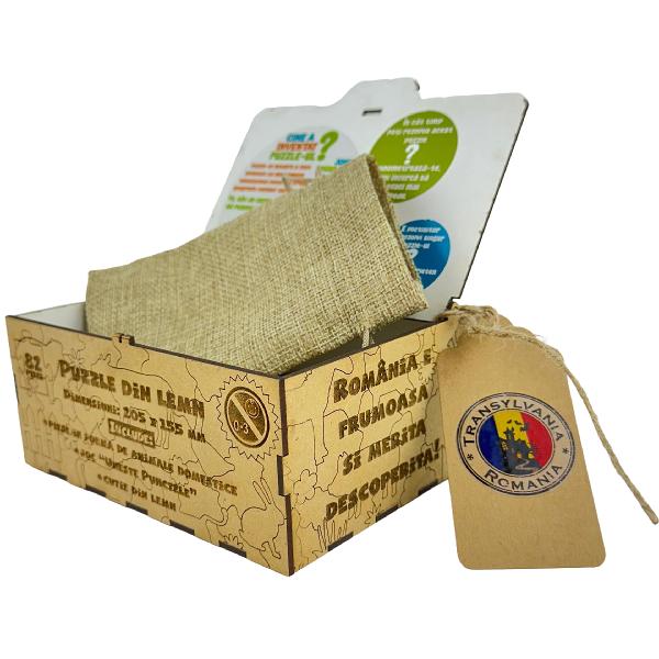 Puzzle MDF 82 piese: Castelul Bran
