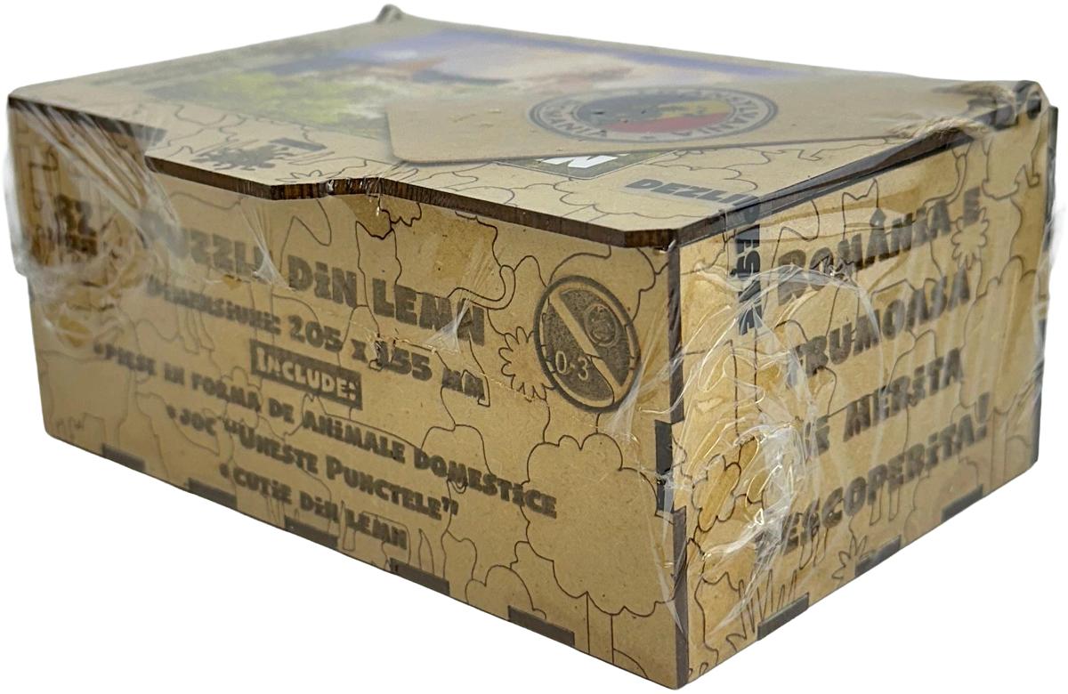 Puzzle MDF 82 piese: Castelul Bran