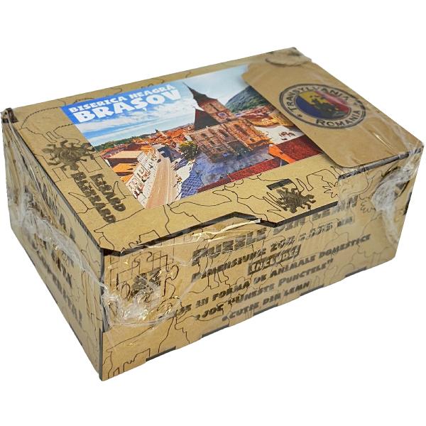  Puzzle MDF 82 piese: Biserica Neagra Brasov