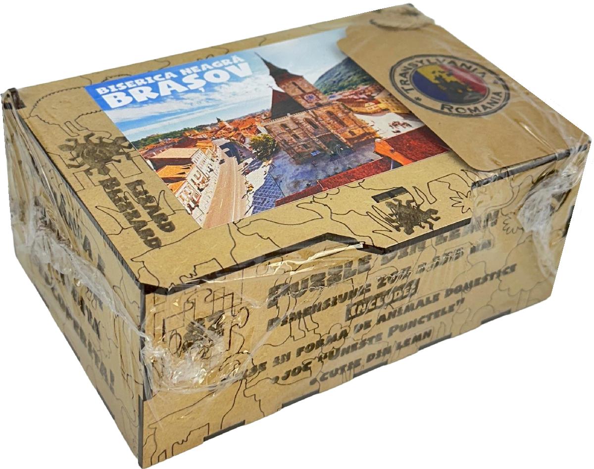  Puzzle MDF 82 piese: Biserica Neagra Brasov
