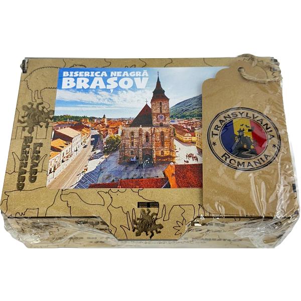  Puzzle MDF 82 piese: Biserica Neagra Brasov