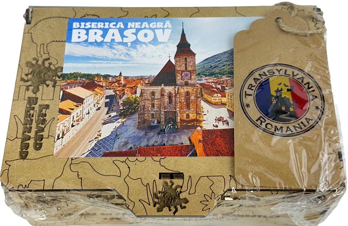  Puzzle MDF 82 piese: Biserica Neagra Brasov