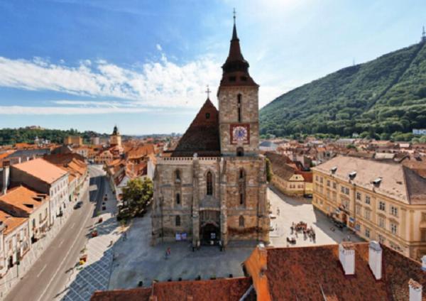 Puzzle MDF 82 piese: Biserica Neagra Brasov