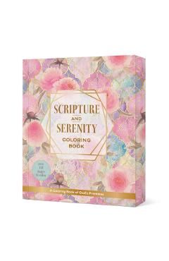 Coperta cărții 'Scripture & Serenity Coloring Book -'
