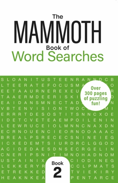 Coperta cărții 'Mammoth Book of Word Searches 2 - Dr Gareth Moore'