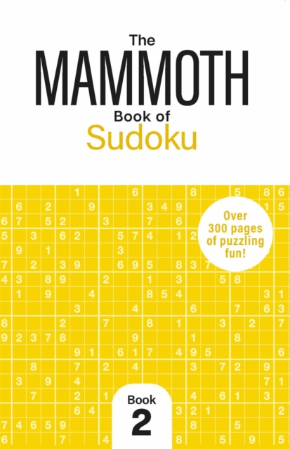 Coperta cărții 'Mammoth Book of Sudoku 2 - Dr Gareth Moore'