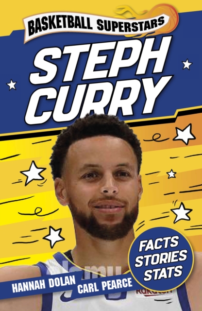 Coperta cărții 'Basketball Superstars: Stephen Curry - Hannah Dolan'