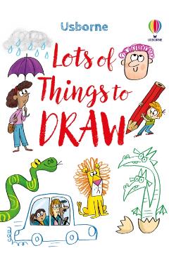 Coperta cărții 'Lots of Things to Draw - Sarah Russell'