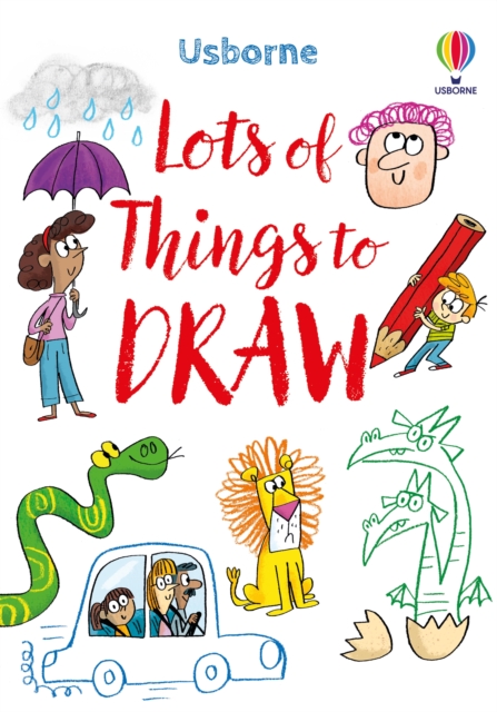 Coperta cărții 'Lots of Things to Draw - Sarah Russell'