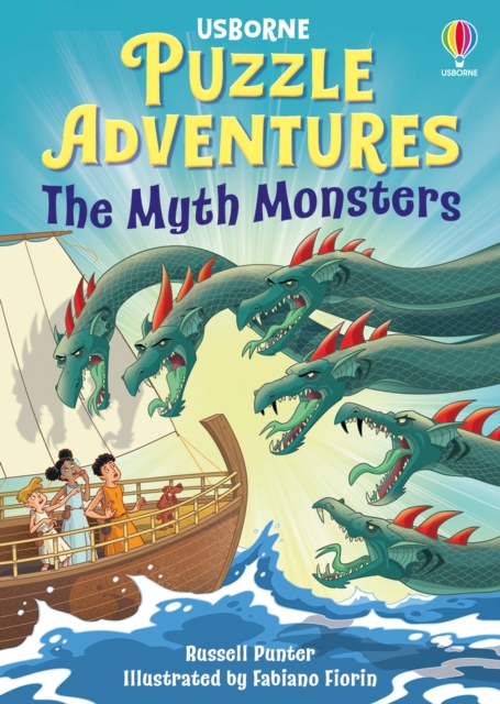 Coperta cărții 'Escape from the Greek Myth Monsters - Russell Punter'