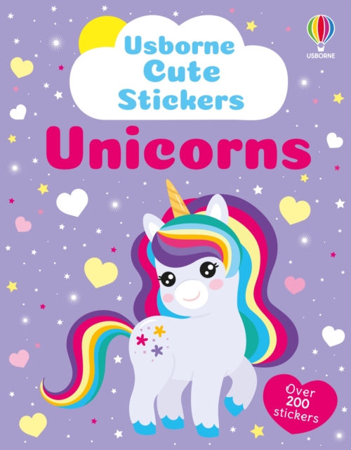 Coperta cărții 'Cute Stickers Unicorns - Kate Nolan'