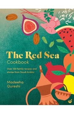 Coperta cărții 'Red Sea Cookbook - Madeeha Qureshi'