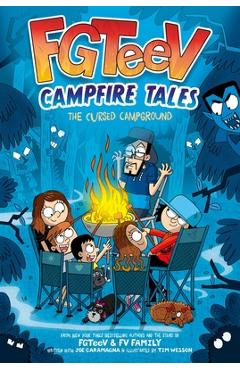 Coperta cărții 'Fgteev Campfire Tales #1: The Cursed Campground -'